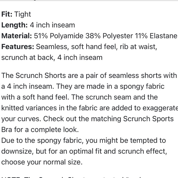 Better Bodies Scrunch Short - Picture 5 of 6